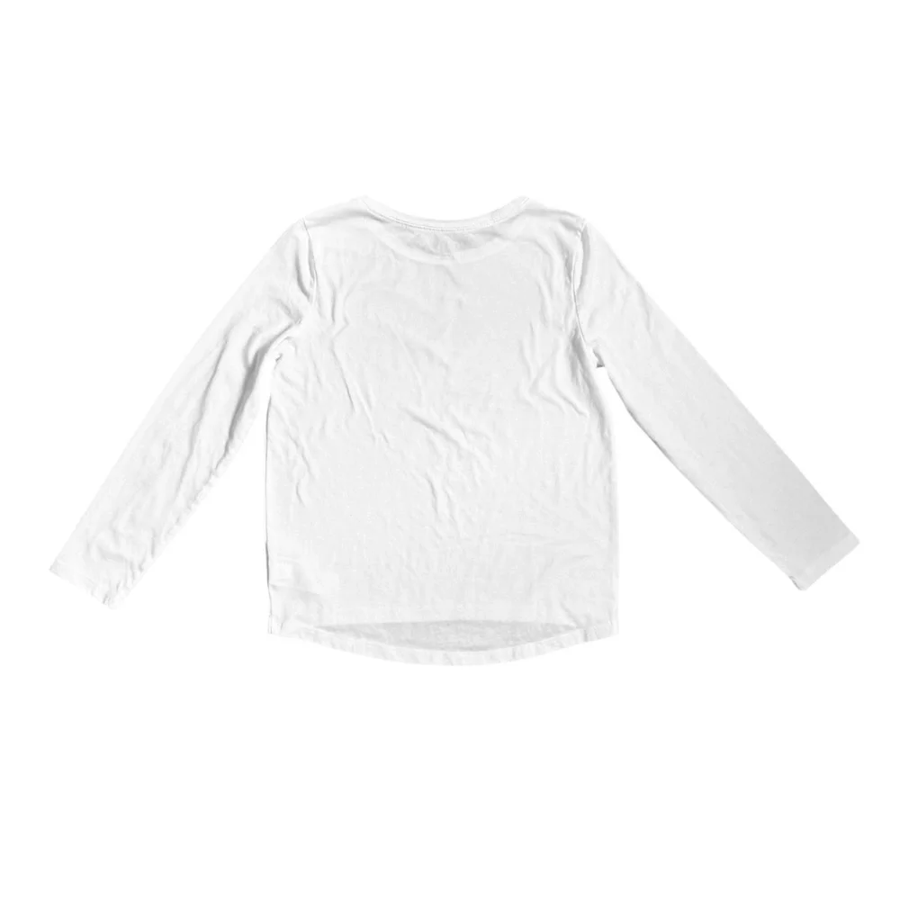 Old Navy | Set of 3 Black White Long-Sleeve Crewneck Tees, Medium (8)